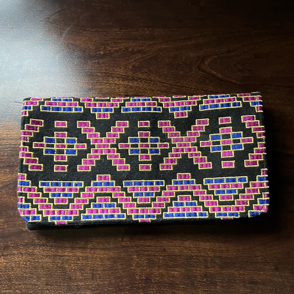Colorful clutch
